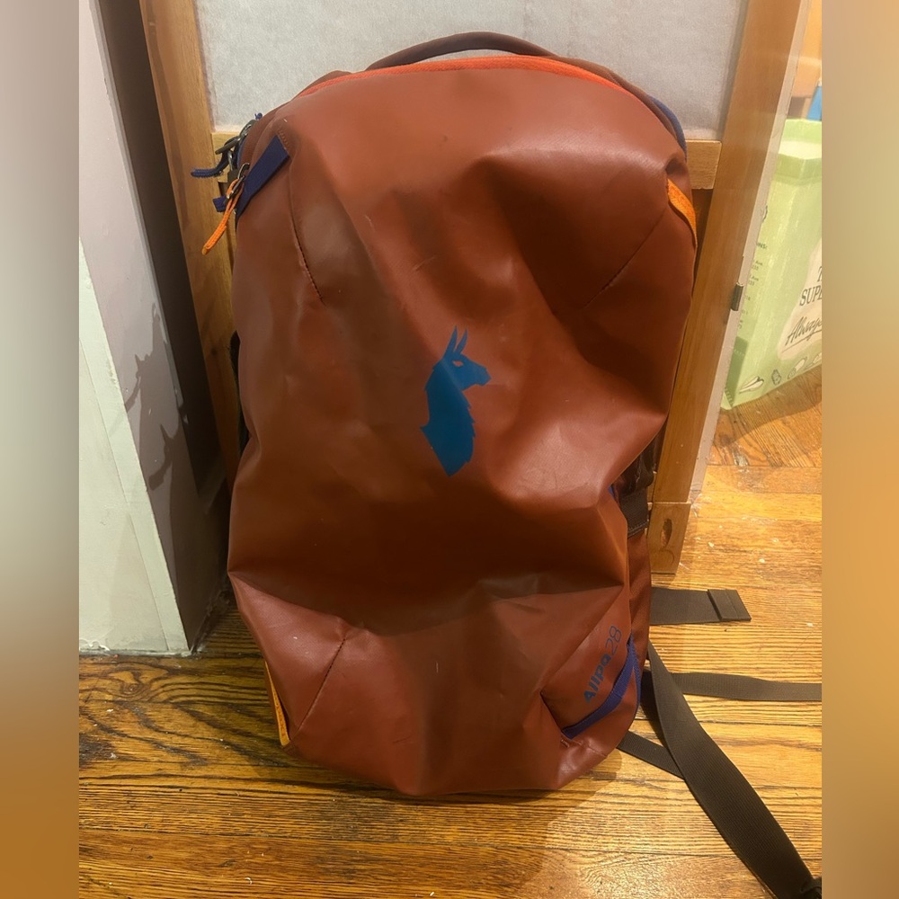 Cotopaxi 28L Allpa backpack Burnt Orange and Blue Backpack